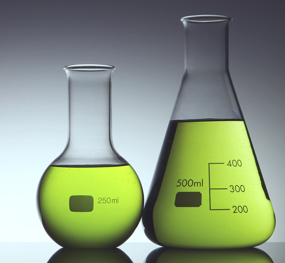 Green Chemistry - lab beakers