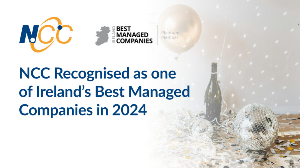 NCC Recognised as one of Ireland’s Best Managed Companies in 2024 NCC ...