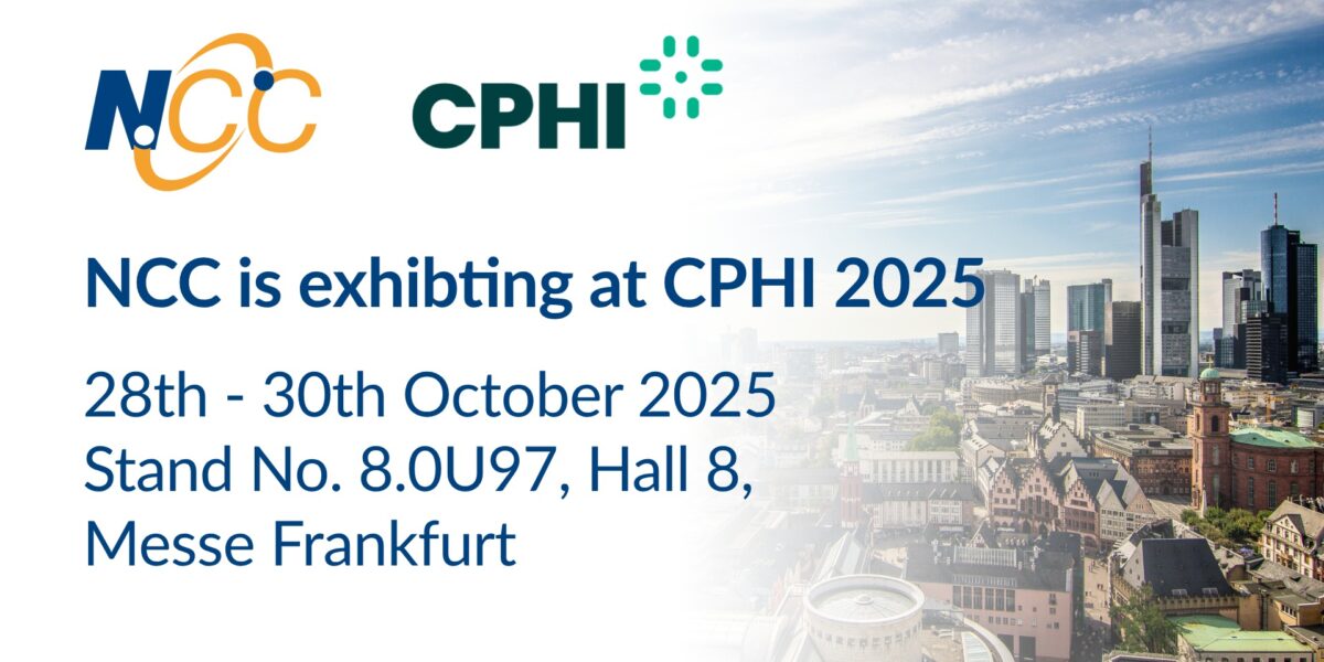 NCC is exhibiting at CPHI 2025