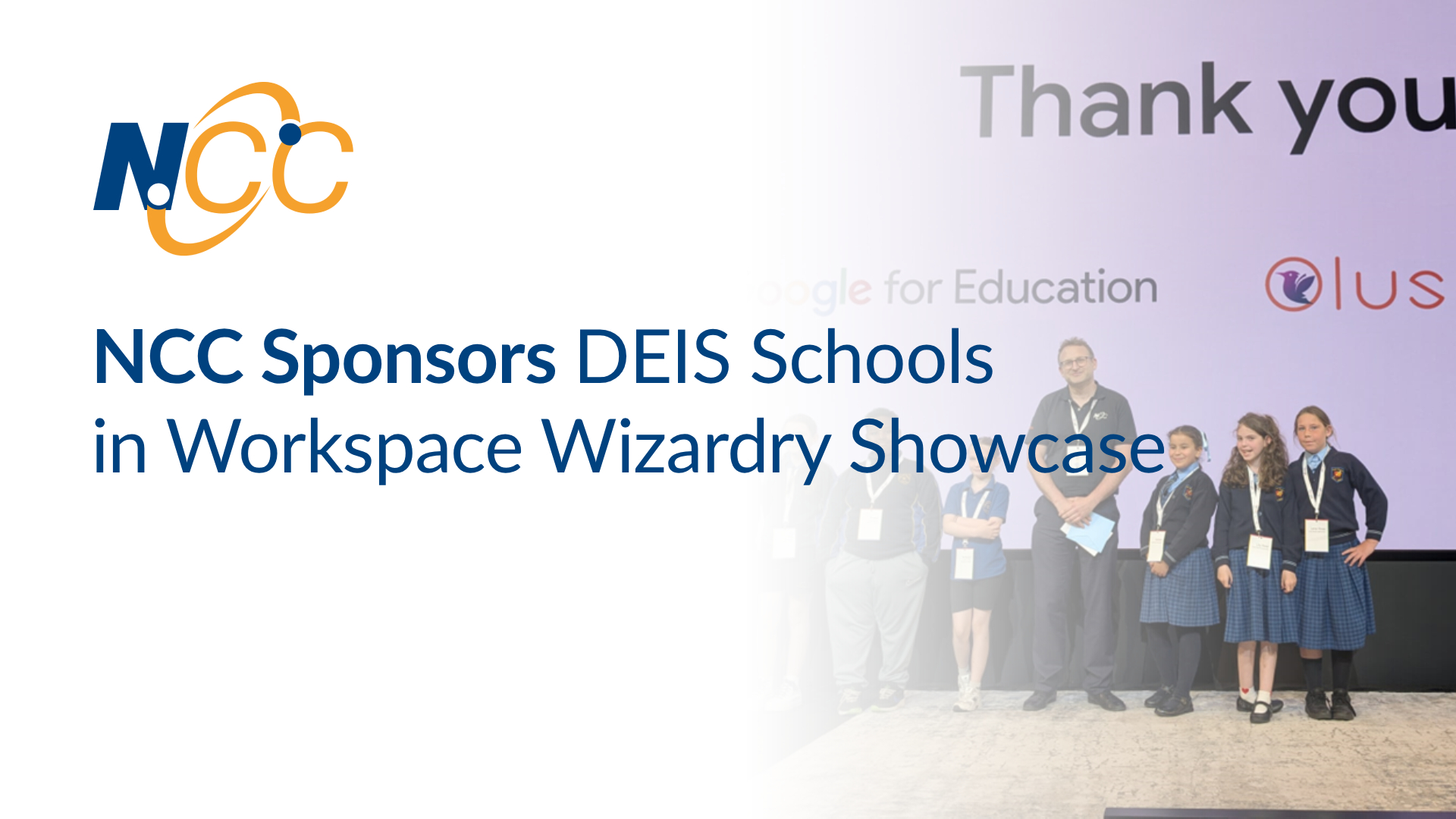 NCC Sponsors DEIS Schools in Workspace Wizardry Showcase